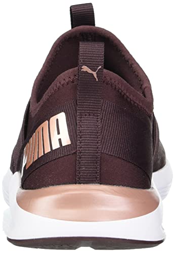 PUMA Prowl Slip-On Shine Sneaker Women's Sneaker 8.5 B(M) US Fudge-Rose Gold