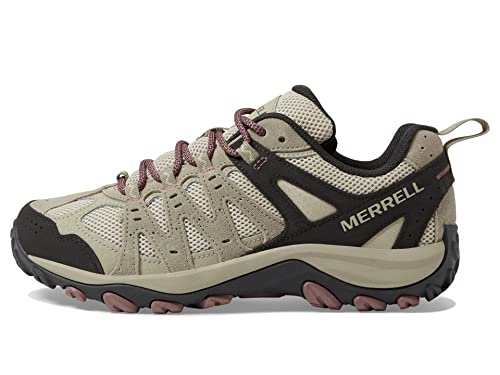 Merrell® Accentor 3 Sneakers for Women – Leather and Textile Construction – EVA Foam Midsole Design Incense 10.5 M