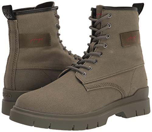 HUGO Womens Boots Industrial Shoe, Truffle Green, 13 US