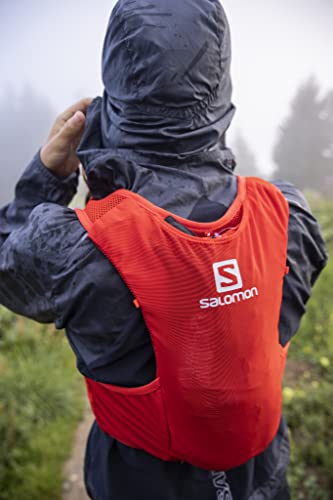Salomon ADV HYDRA VEST 4 Running Hydration Pack , Fiery Red, M