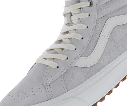 Vans Men's SK8-HI MTE Sneakers, Marshmallow/Marshmallow, Off White, Grey, 8.5 Medium US