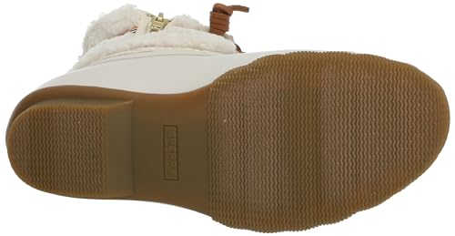 Sperry Mens Shoes Women's Saltwater Sherpa Rain Boot, Rainbow Ivory, 7.5
