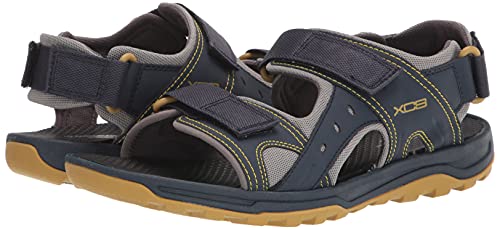 Rockport Men's Trail Technique Adjustable Sandal 2, Navy Multi, 7