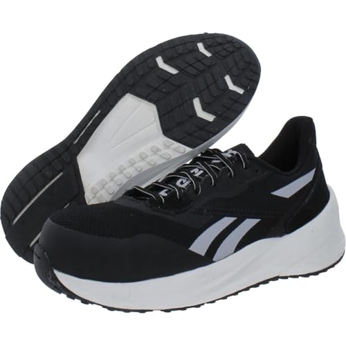 Reebok Floatride Energy Daily Work EH Comp Toe Black/White 8.5 D - Wide