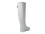 Hunter Original Refined Rain Boots for Women - Woven Nylon Lining, Cushioned Footbed, and Waterproof Shell Ice Grey 8 M