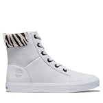 Timberland Skyla Bay 6" Boot White Nubuck/Zebra 9 B (M)