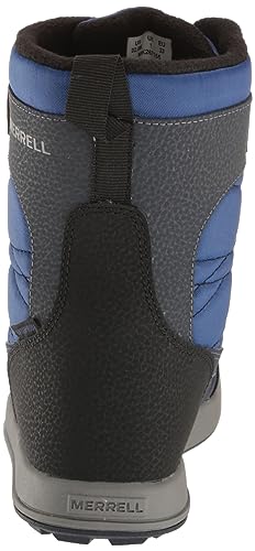 Merrell Snow Storm 2.0 Waterproof Boot, Navy/Cobalt, 11 US Unisex big kid