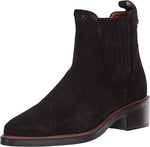 Coach Bowery Chelsea Boot with Cut Out Tea Rose Black 6