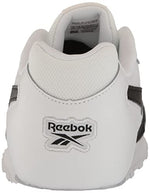 Reebok Unisex Glide Sneaker, White/Black, 3.5 US Men