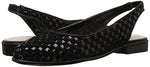 Trotters Women's Lucy Flat, Black Suede, 8.5 N US