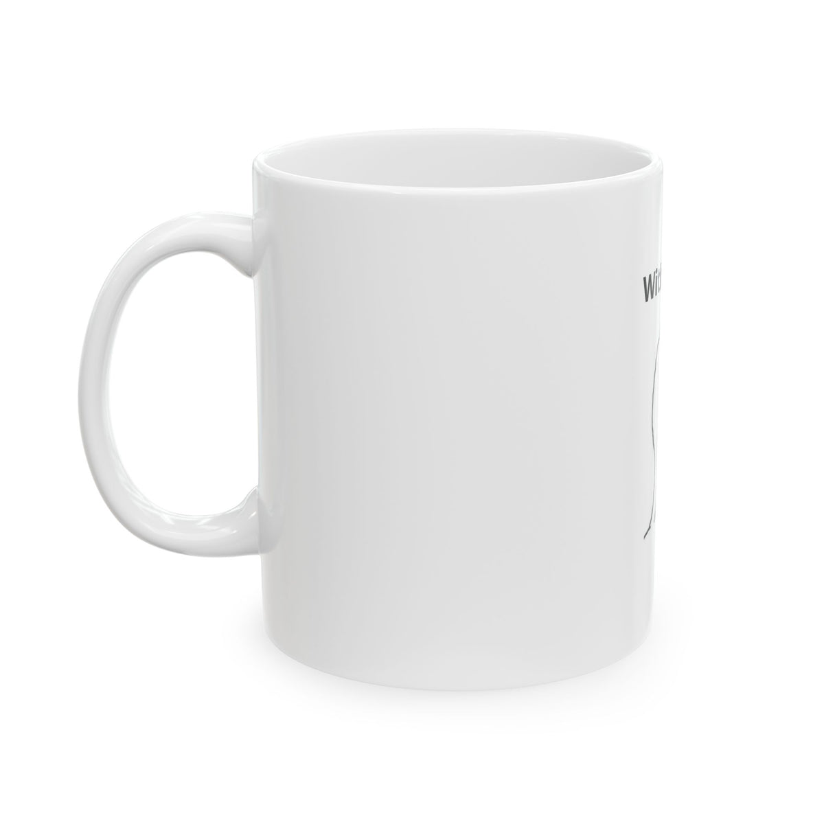 Funny Coffee Mug - 'With Coffee' Meme Design (11oz, 15oz)