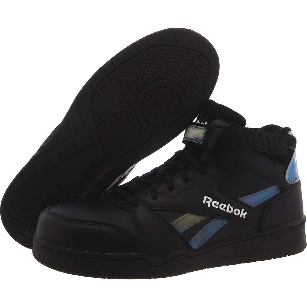 Reebok Work Women's RB494 BB4500 Work Construction Boot Black Safety, 8 Wide