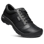 KEEN Men's Austin Low Height Leather Oxfords, Black, 9 US