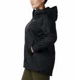 Columbia Women's Switchback Lined Long Jacket, Black, Large