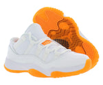 Nike Women's Air Jordan 11 Low WMNS Bright Citrus, White/Bright Citrus, 10W