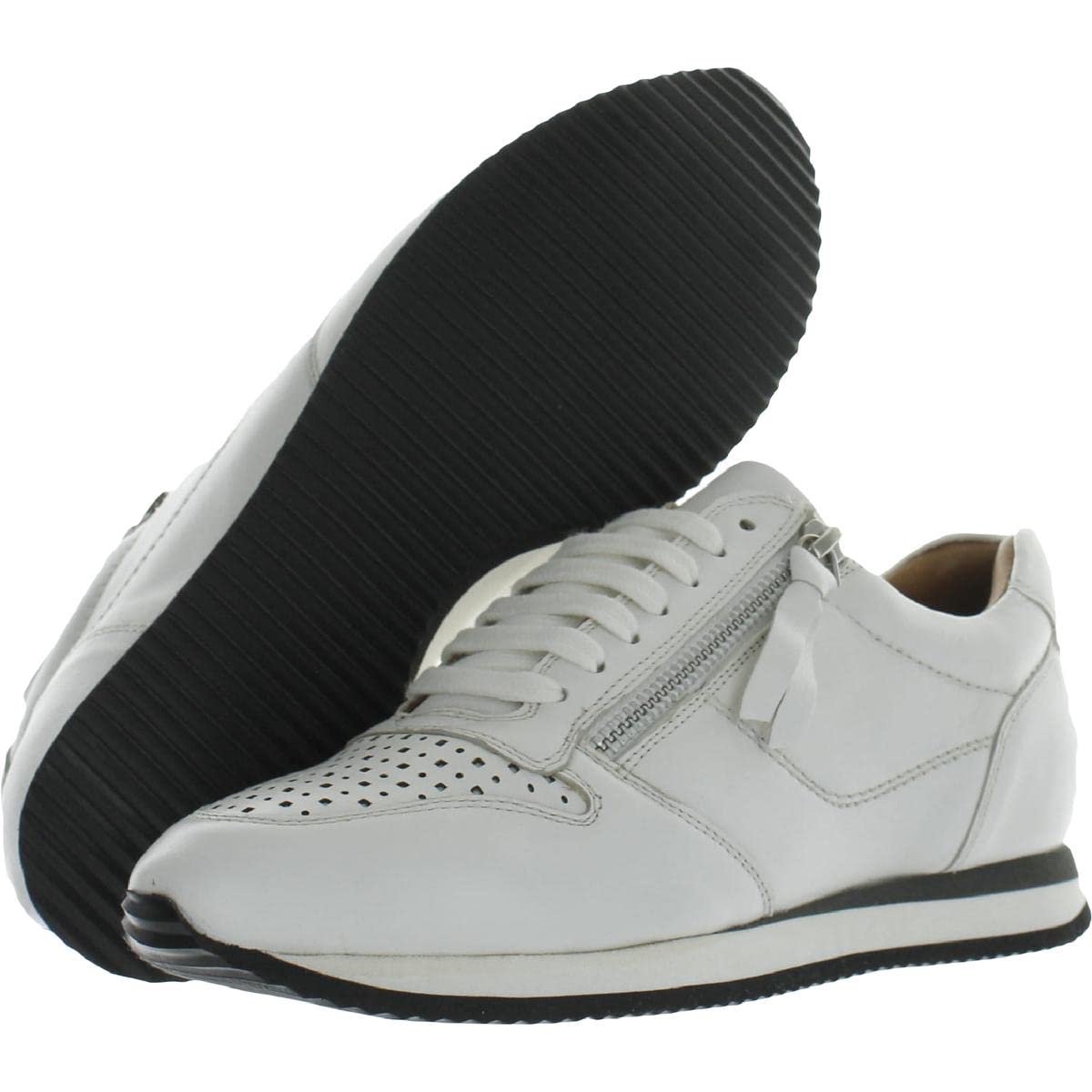 Trotters Women's Casual and Fashion Sneakers, White, 6