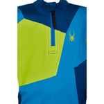 Spyder Boy's Ambush Zip T-Neck (Toddler/Little Kids) Coast 3T Toddler