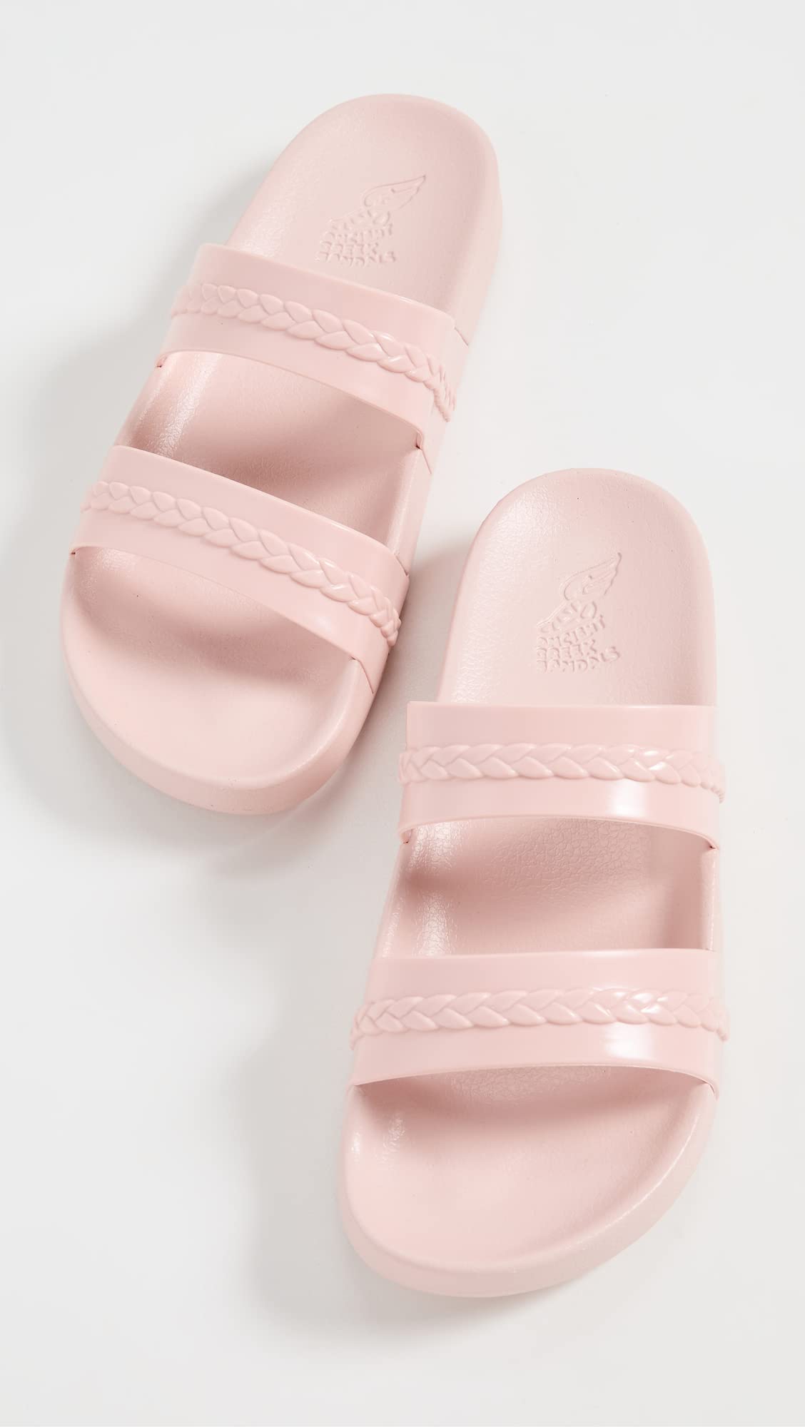 Ancient Greek Sandals Women's Meli Jelly Sandals, Pale Pink, 8 Medium US