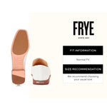 Frye Claire Venetian White 7.5 B (M)