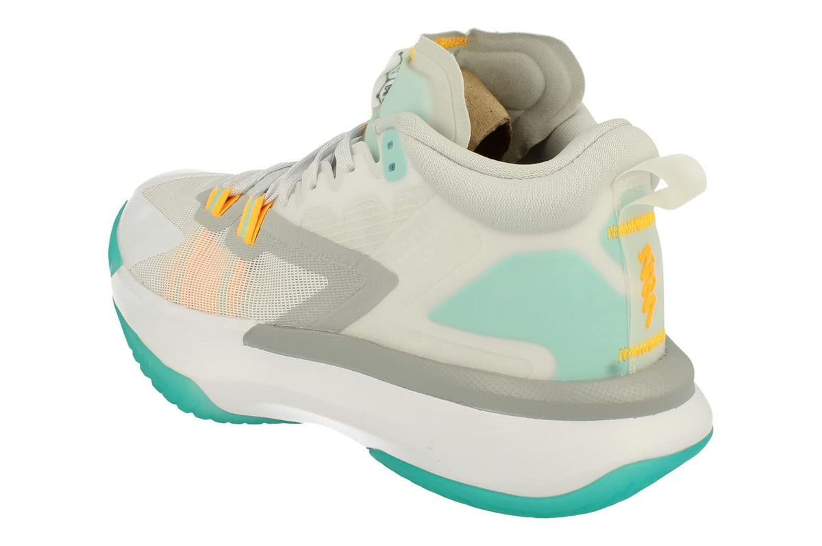 Nike Air Jordan Zion 1 Mens Basketball Trainers DA3130 Sneakers Shoes (UK 10.5 US 11.5 EU 45.5, White Black Laser Orange 101)