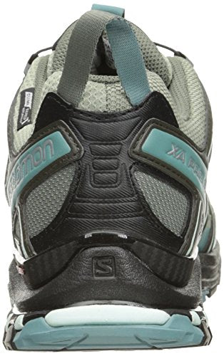 Salomon Women's XA Pro 3D ClimaSheild Waterproof Trail Running Shoes, Shadow/Black/Artic, 7 M US