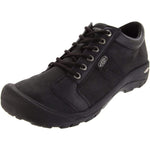 KEEN Men's Austin Low Height Leather Oxfords, Black, 9 US