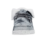 Hey Dude Women's Britt Grey Skies Size 9 | Women’s Shoes | Women’s Lace Up Boots | Comfortable & Light-Weight