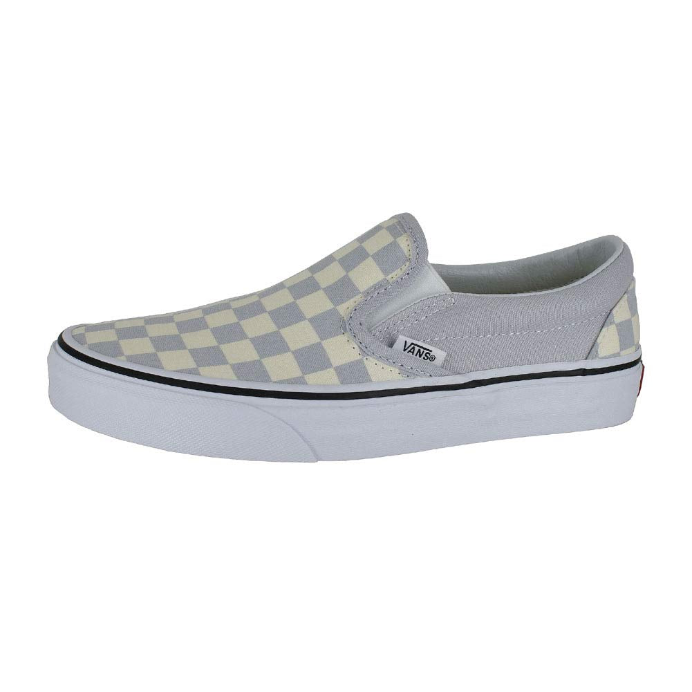 Vans Classic Slip-On™ (Checkerboard) Gray Dawn/True White Men's 4.5, Women's 6 Medium