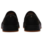 Timberland Maple Grove Leather Slip-On Shoes for Men - Textile Upper with Round Toe Design, Slip-On Style, Classy, and Chic Black Nubuck 11.5 D - Medium