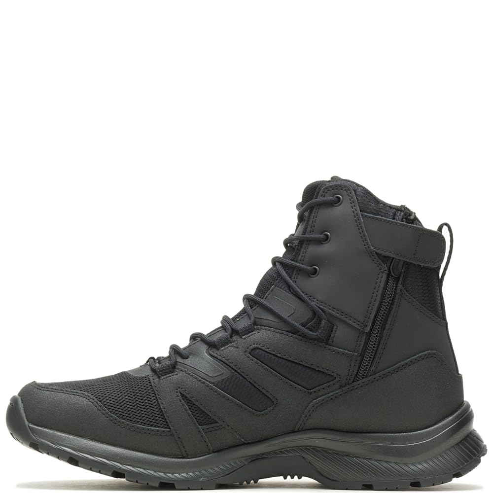 Bates Men's Rallyforce Tall Zip Dryguard Military and Tactical Boot, Deep Black, 11 X-Wide