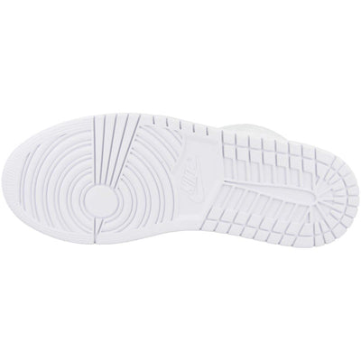 Nike Men's High-Top Sneakers Basketball Shoe, White White White, 7.5