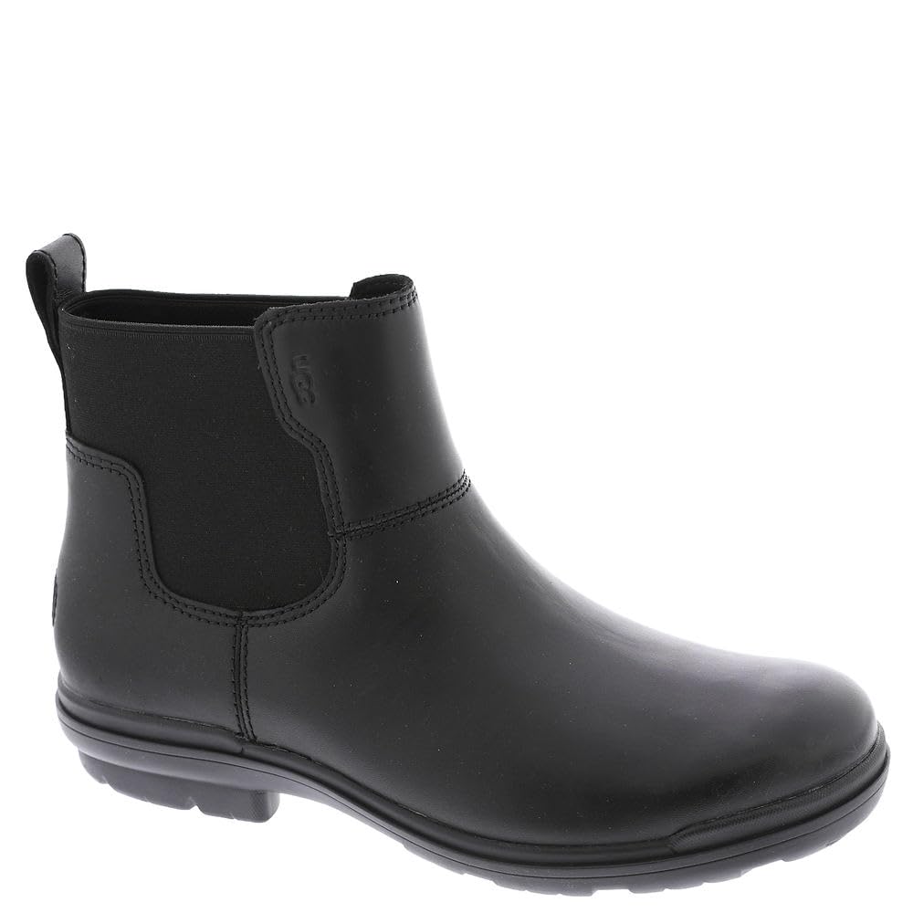 UGG Women's Hapsburg Chelsea Boot, Black, 6.5