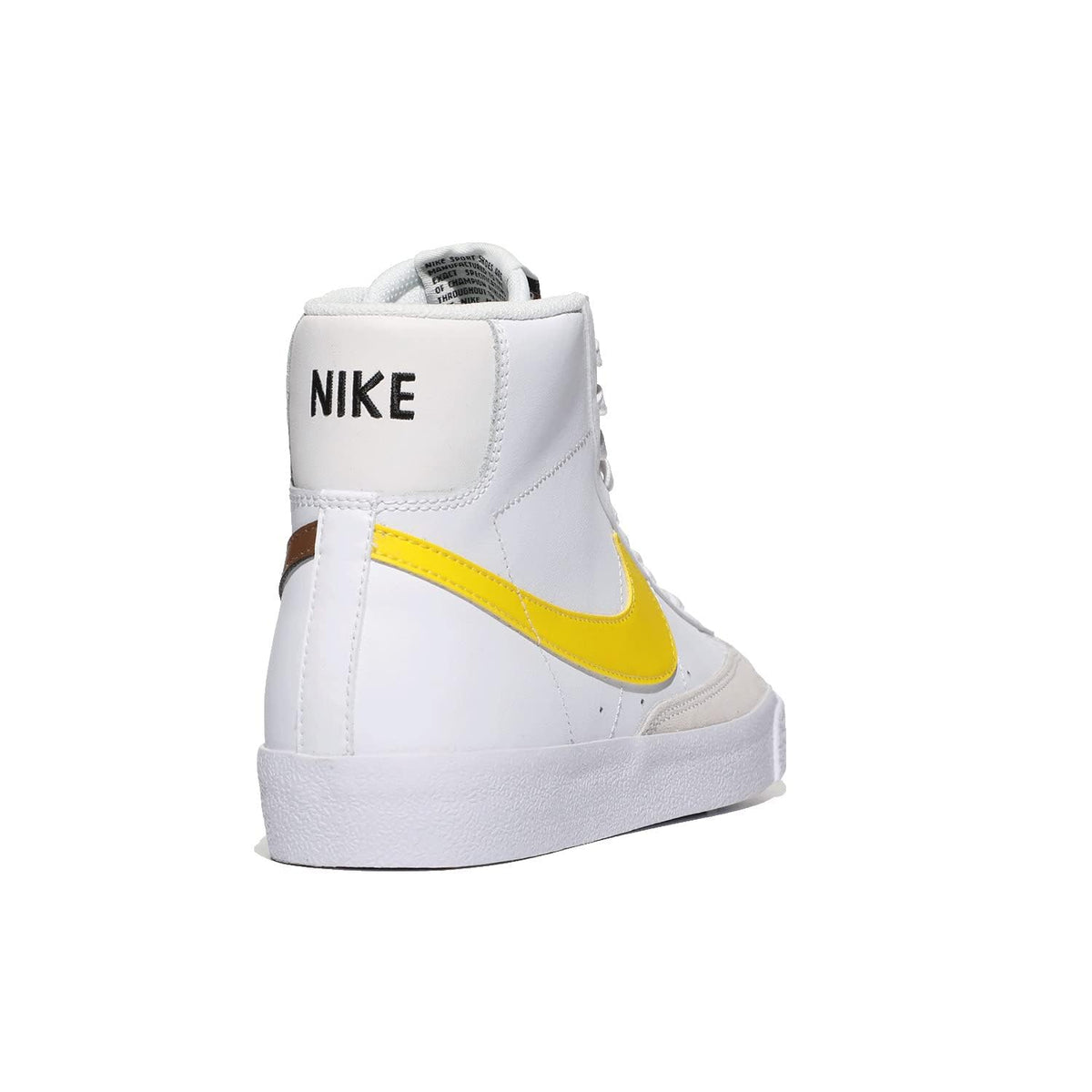 Nike Boy's Blazer Mid '77 (Big Kid) White/Vivid Sulfur/Pecan 5.5 Big Kid M