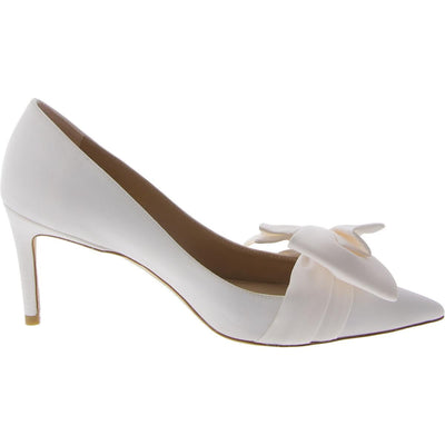 Stuart Weitzman Stuart Loveknot 75 Pump Ivory 9 B