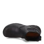 KEEN Utility Men’s Juneau Romeo Mid Height Composite Toe Waterproof Pull On Work Boot, Black/Black, 7 D (Medium) US