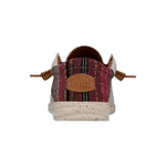 HEYDUDE Wally Funk Baja Cream Size 12 | Men's Shoes | Men's Slip On Loafers | Comfortable & Light Weight