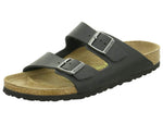 Birkenstock Women's Arizona Birko-Flo Black Sandals - 7-7.5 2A(N) US Women