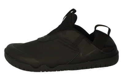 Nike Womens Zoom Pulse Leather Slip On Running Shoes Black 10.5 Medium (B,M)