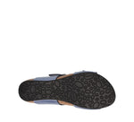 Taos Women's My Dear Sandal 6-6.5 Blue Metallic Taostech