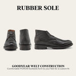 Frye Men's Bowery Chukka Boots, Black - 10 M