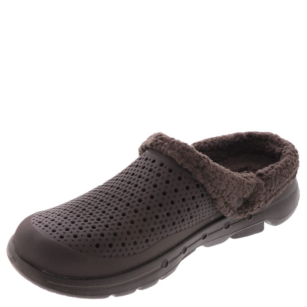 Skechers Foamies Go Walk 5Relax Mens Slipper 8 DM US Chocolate