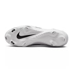 Nike Alpha Huarache NXT DJ6517-100 White-Black-Wolf Grey Men's Metal Baseball Cleats 8 US