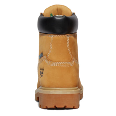 Timberland PRO Women's Direct Attach 6 Inch Steel Safety Toe Insulated Waterproof Industrial Work Boot, Wheat, 8.5 Wide