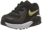 Nike Air Max Excee (Big Kid) Black/Metallic Gold Star/White 5.5 Big Kid M