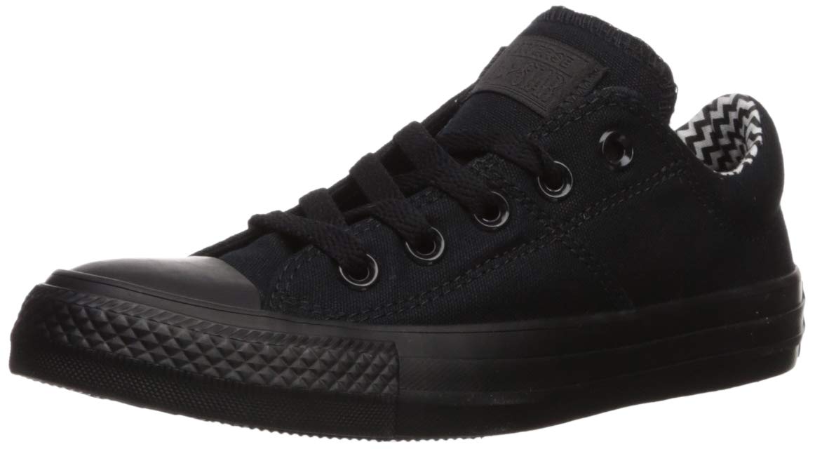 Converse Women's Chuck Taylor All Star Madison Glam Dunk Sneaker 9.5 Black/White/Black