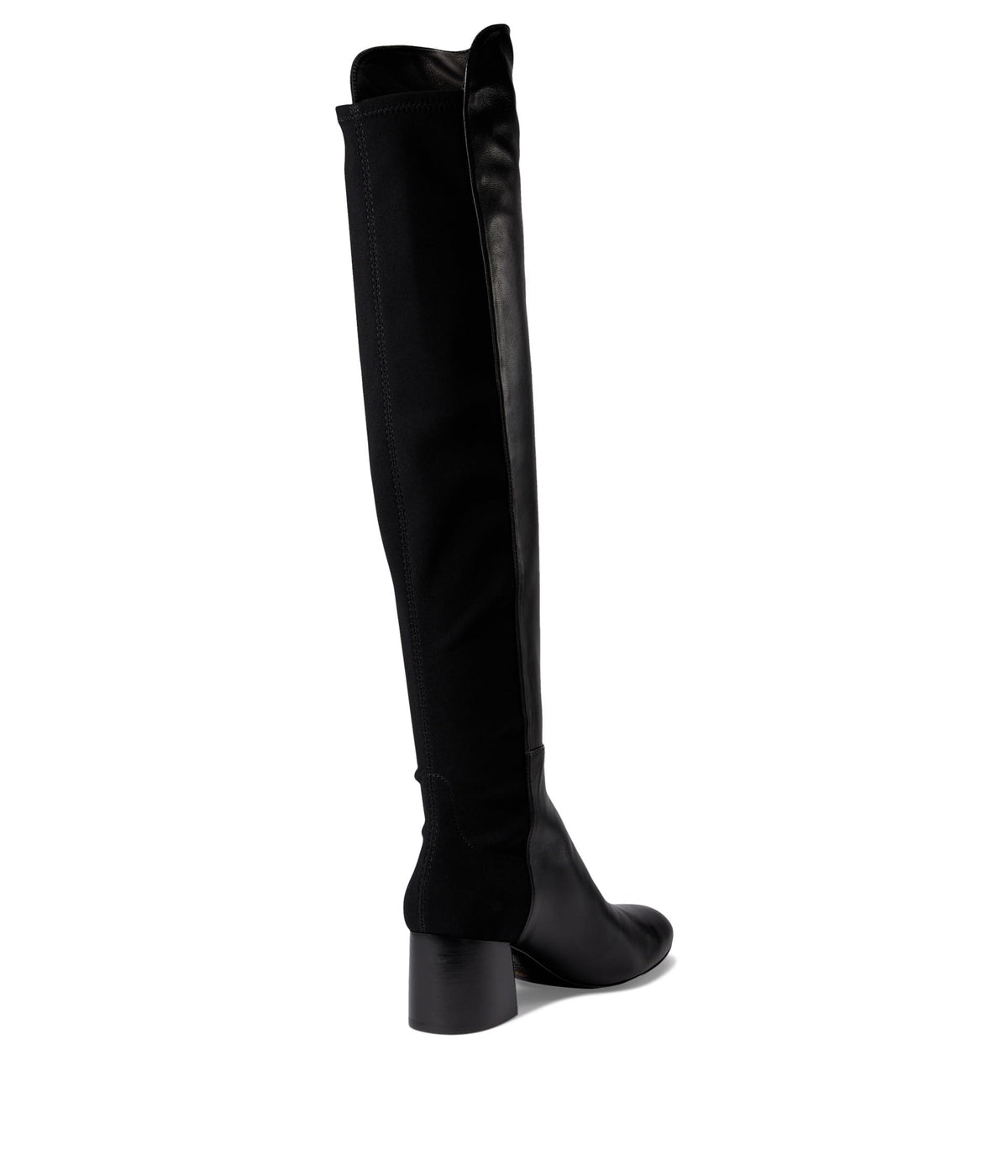 Stuart Weitzman 5050 Flareblock Boot Black 8.5 B