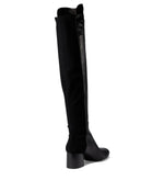 Stuart Weitzman 5050 Flareblock Boot Black 8.5 B