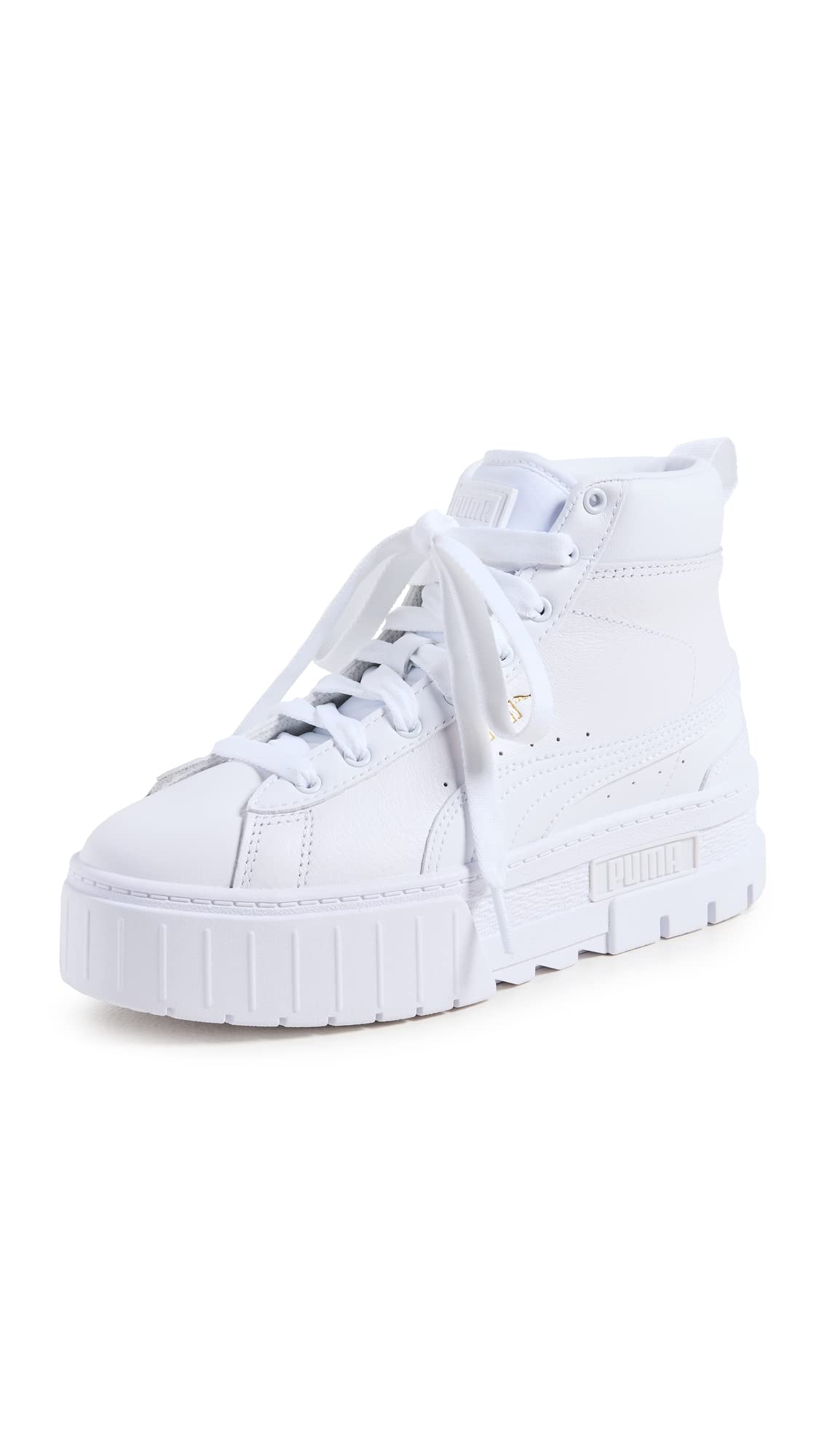 PUMA Women's Mayze Mid Sneakers 10.5 Puma White