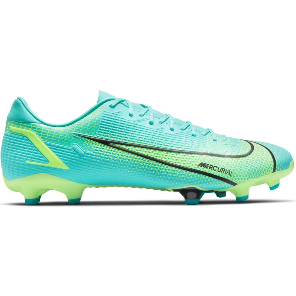 Nike Vapor Academy FG/MG CU5691-403 Mens Soccer Shoes (Dynamic Turq/Lime Glow)