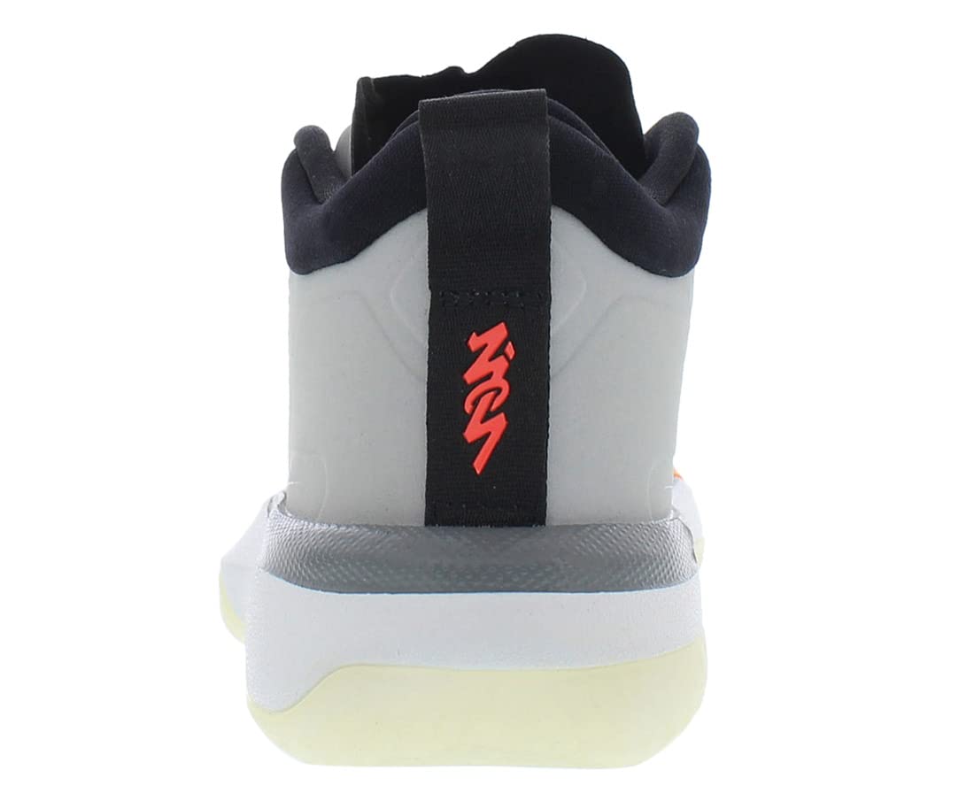 Nike Jordan Kids Zion 1 Basketball Shoe (6, Light Smoke Grey/Total Orange, Numeric_6)